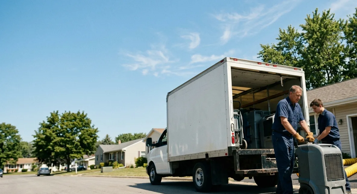 Water Damage Cleanup in Murray City, OH near me